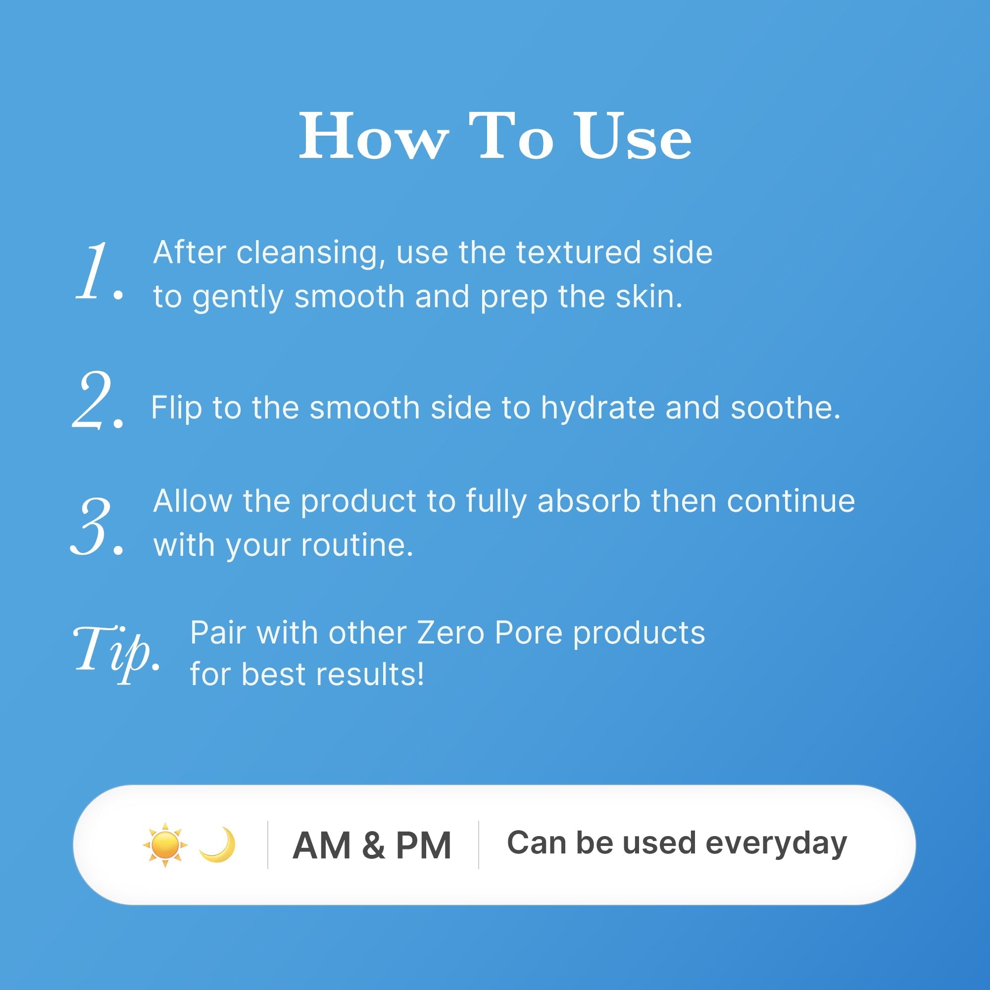 Zero Pore Madecassoside Pads (Mild)