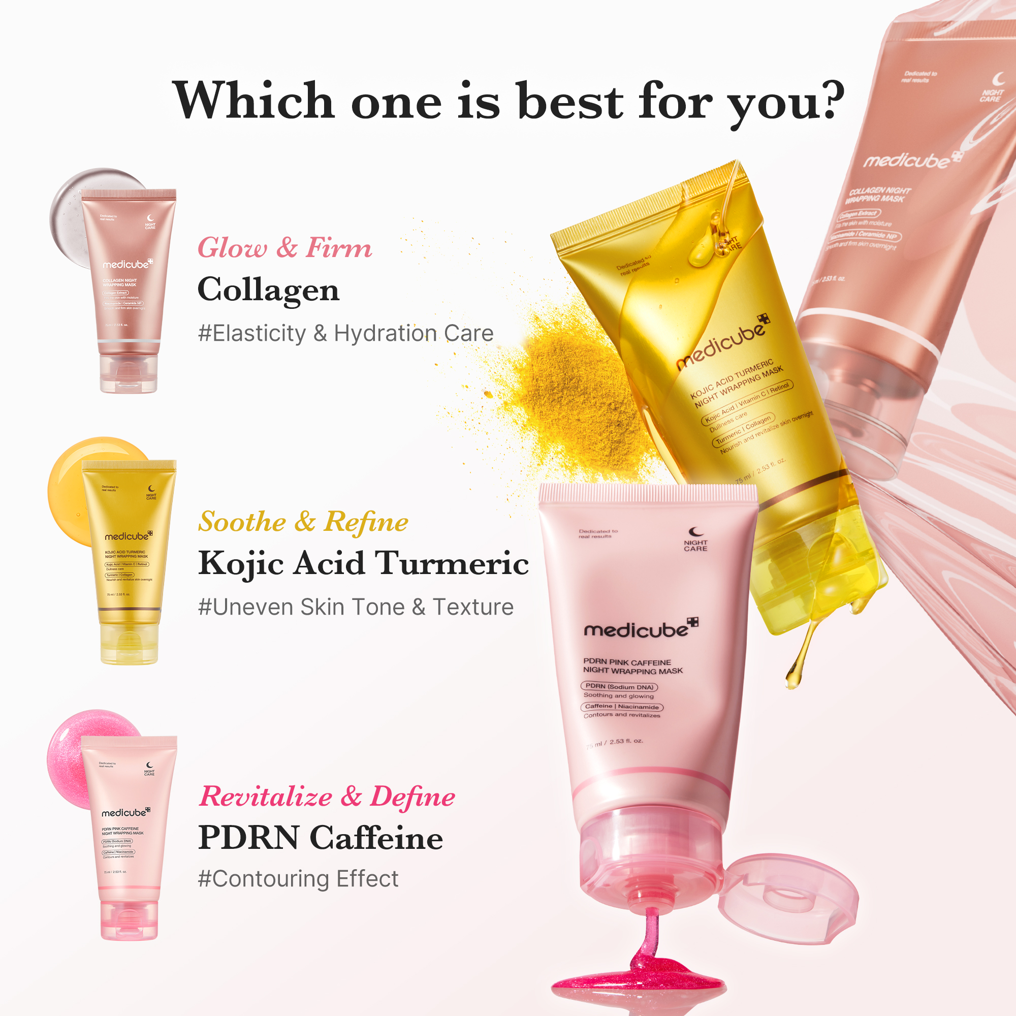 [Subscr.] Kojic Acid Turmeric Overnight Wrapping Mask